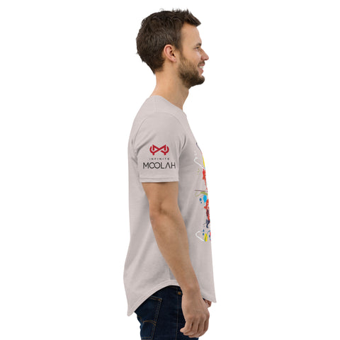 Curved Hem w/ Flung Paint