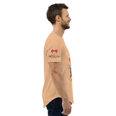 Curved Hem w/ Flung Paint