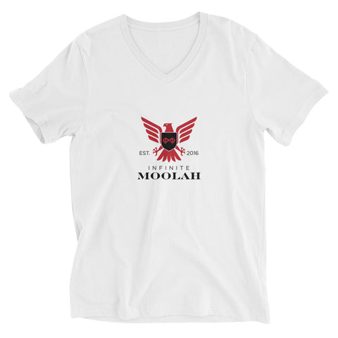 Unisex Short Sleeve V-Neck T-Shirt